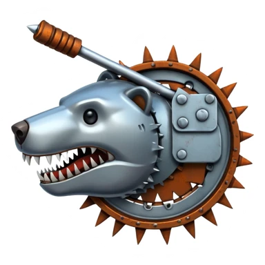 Bear trap sticker