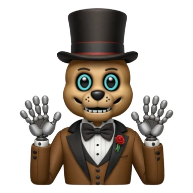 Make Freddy from fnaf sticker