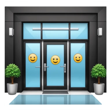 rehabilitation clinic entrance sticker