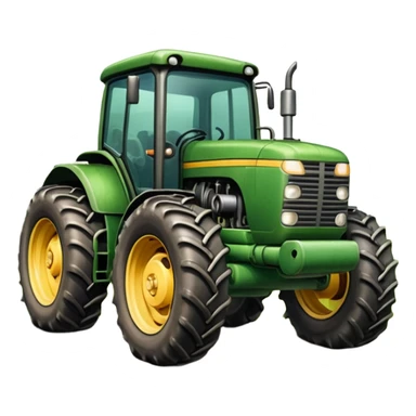 forest tractor sticker