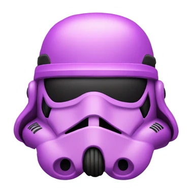 Pink/purple trooper icon sticker