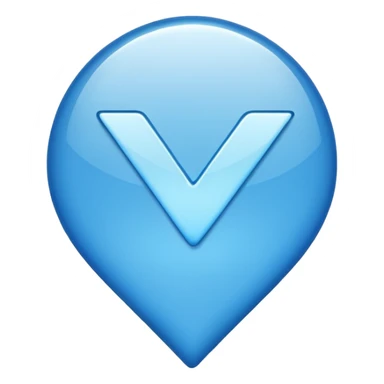 Create a verify badge emoji for me a blue verify badge emoji sticker