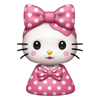 Hellow Kitty puntos sticker