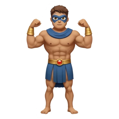 fullbody giant cyclops, classic Greek myth, single eye sticker