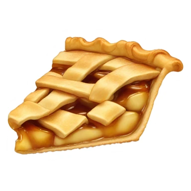 a slice of Apple pie  sticker