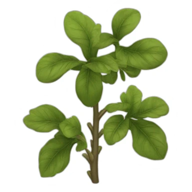 Codiaum variegatum sticker