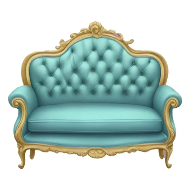 marie Antoinette sofa  sticker