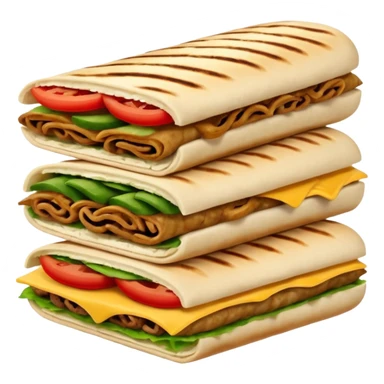 simple shawarma sticker