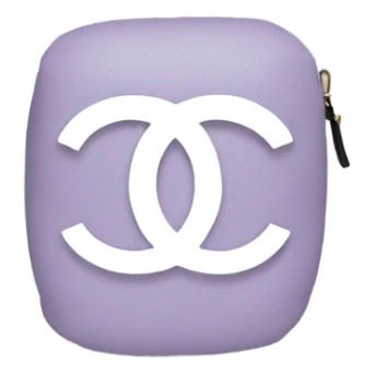 Chanel pillow light purple sticker