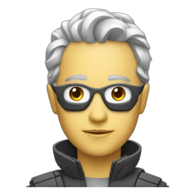 cyber futurist sticker