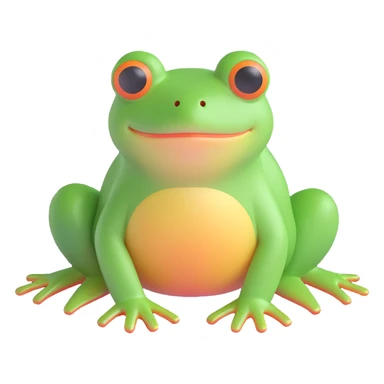 frog emoji sticker