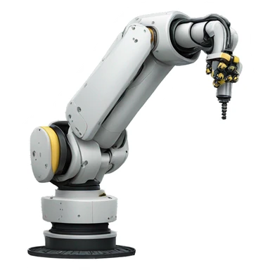 industrial robot arm sticker