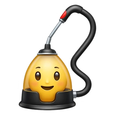 Staubsauger schwarz sticker