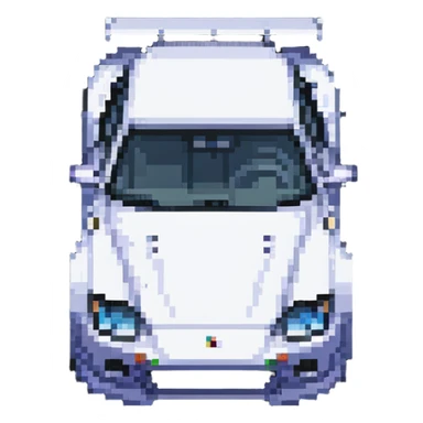 luxury sports car sticker