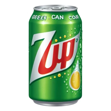 банка 7UP sticker