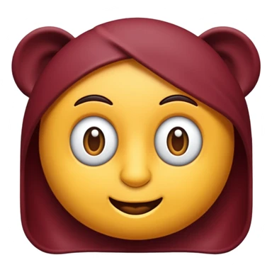 Kulaklık bordo sticker