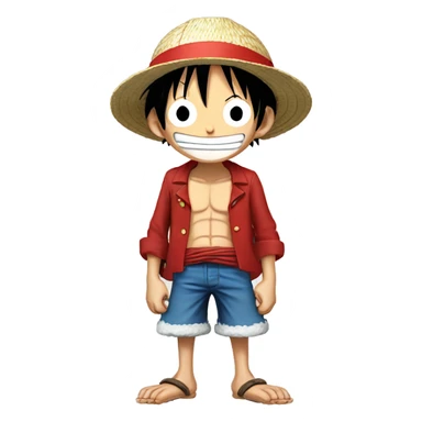 Monkey D. Luffy sticker