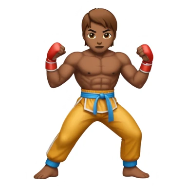 crea un'emoji stile tekken sticker