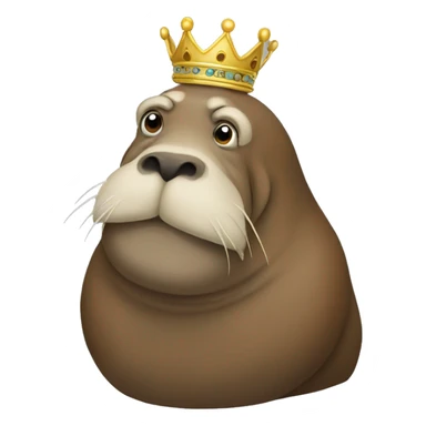 King walrus  sticker