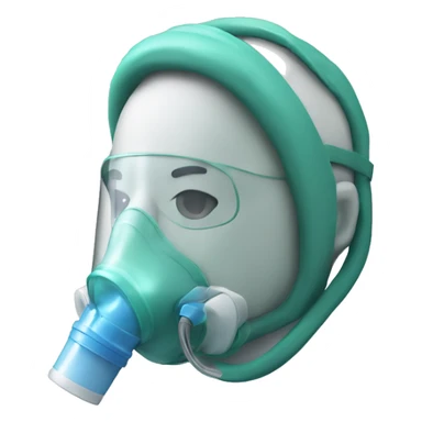 Oxygen mask sticker