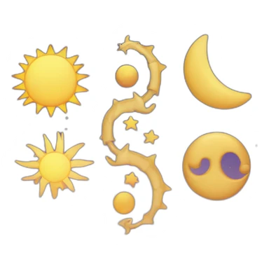 Rising sign Scorpio, sun Gemini, moon Libra sticker