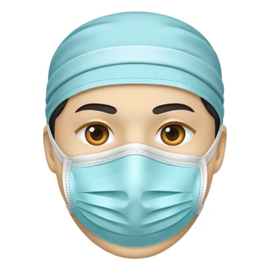 only medical mask sticker