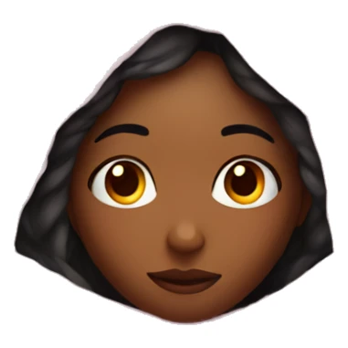 girl inside a pink blanket eyes closed sticker