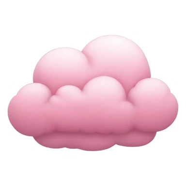pink cloud sticker