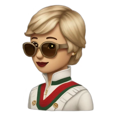 asquette gucci sticker