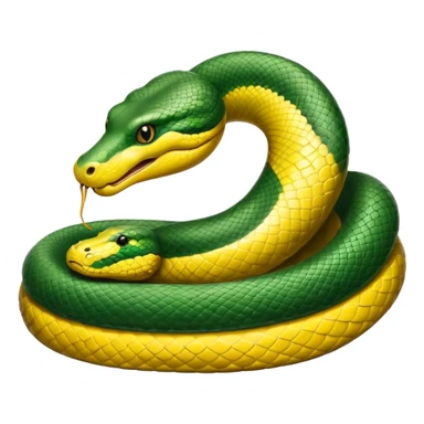 Yellow Anaconda sticker