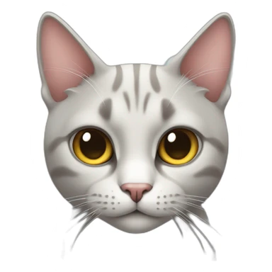 Cat have style of hardstyle music sticker