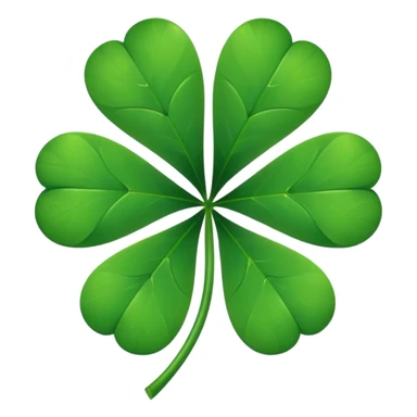 Trébol de 5 hojas sticker