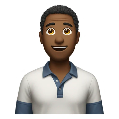 Asking a question sticker