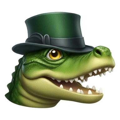 A sherlock holmes alligator sticker