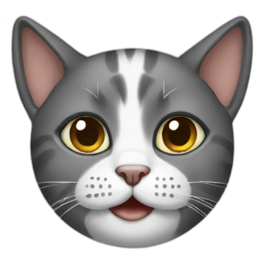 A cat wearing shoes sticker