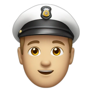 Deck officer sticker