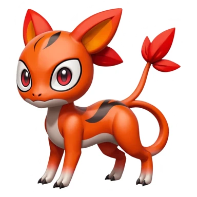 Meloetta-Guilmon-Pokémon-Fakémon-creature sticker