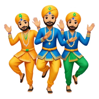 Sikh  Punjabi music bhangra sticker