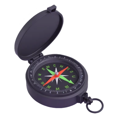 military tactical compass sticker