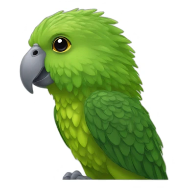 Kakapo Parrot sticker