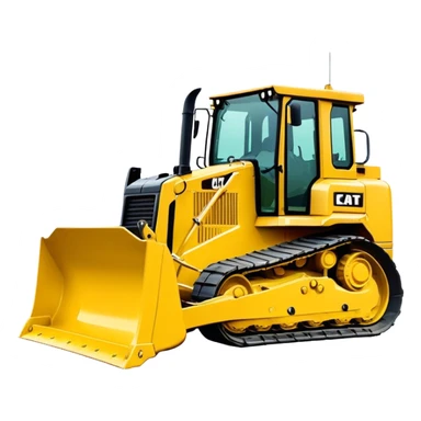 Bulldozer - CAT D6T (Model Year: 2021) (Iconic colour: Yellow) sticker