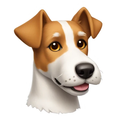 perro fox terrier chileno sticker