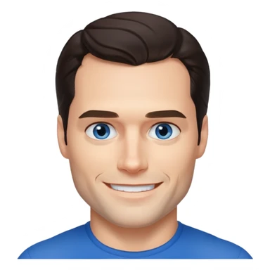 Henry Cavill with blue eyes sticker