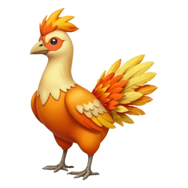 Combusken (full body) sticker