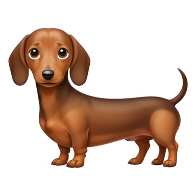 Daschound sticker