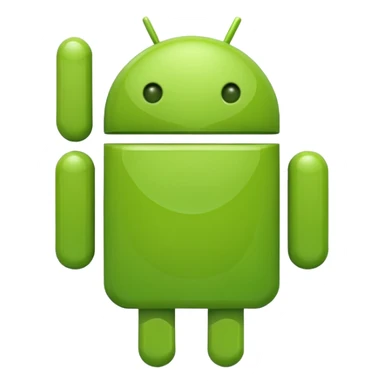 android green symbol  sticker