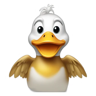 Canard qui rigole sticker