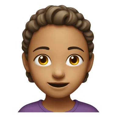 a girl having stunning emotion sticker