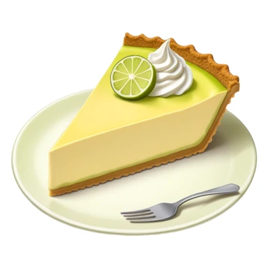 Florida key lime pie sticker