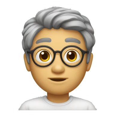 Una psicologa con efecto de memoji sticker